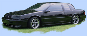 Ford cougar 1990 photo - 3