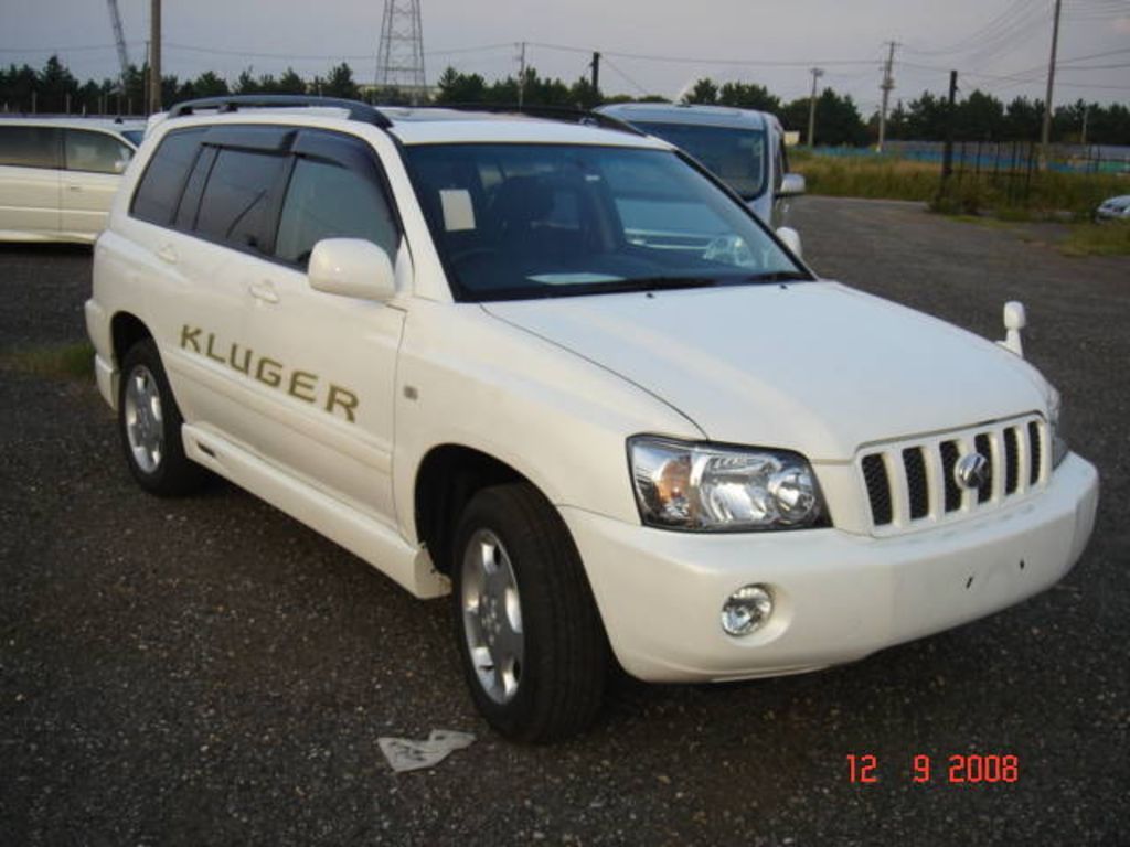 Toyota kluger 2002 photo - 2