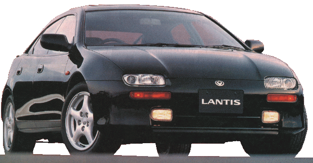 Black Mazda Lantis 1995