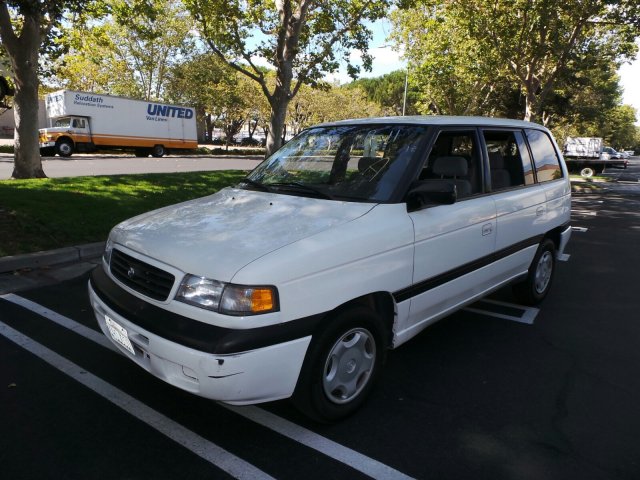 Black Mazda Mpv 1996