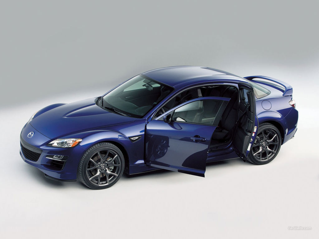 Blue Mazda 4x4 2007