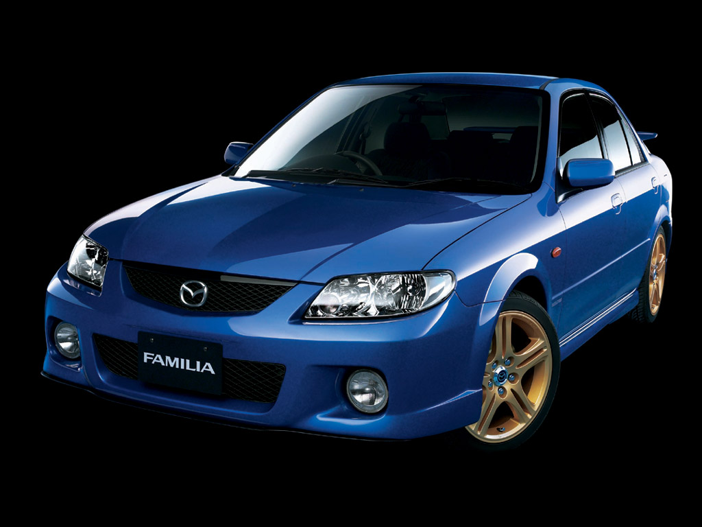 Blue Mazda Allegro 2012