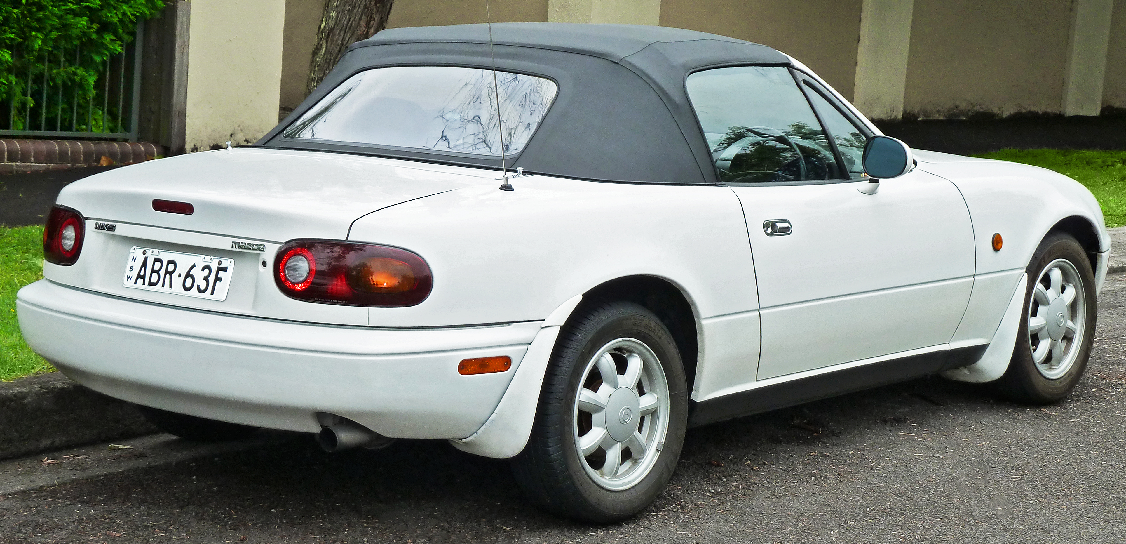 Gray Mazda MX-3 1993