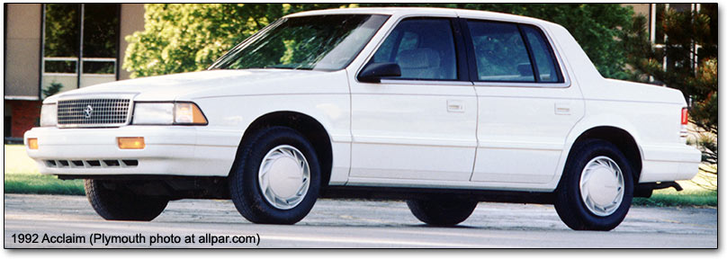 Chrysler Spirit 1992 Photo - 1