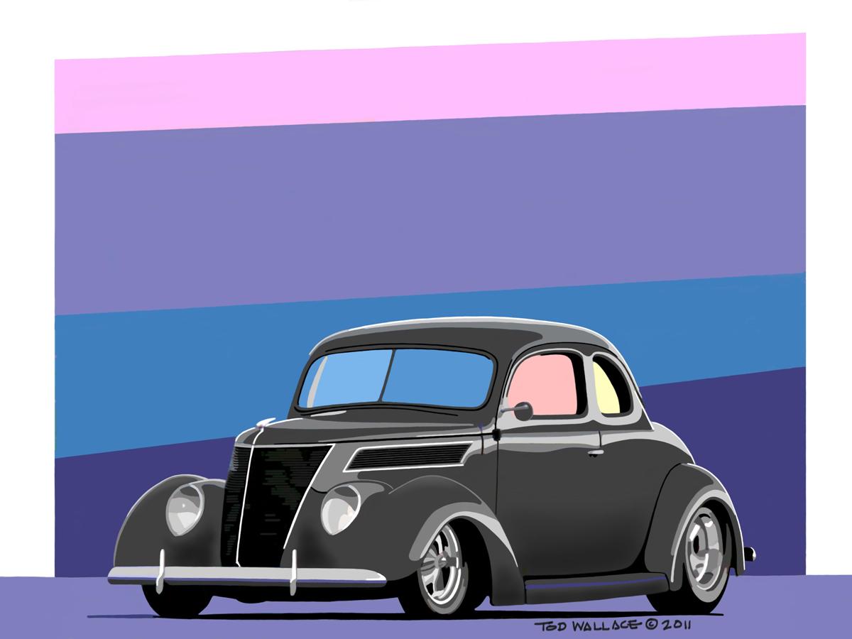 Ford coupe 1937 photo - 4