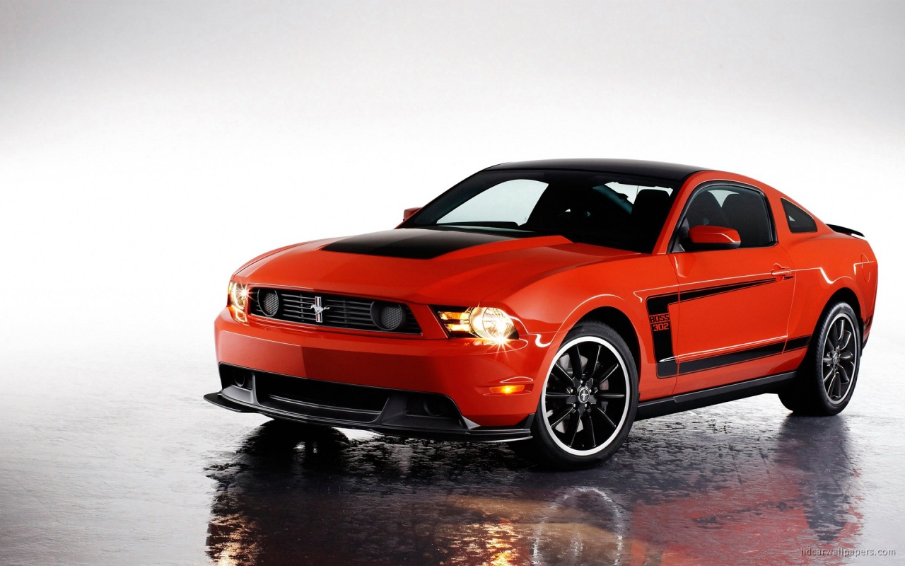 2012 Ford Mustang Boss 302 red